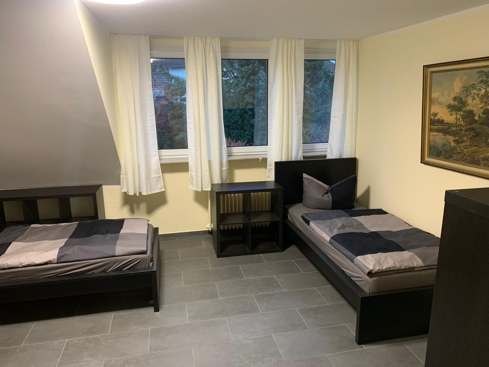 Monteurzimmer Wuppertal Einzelbetten