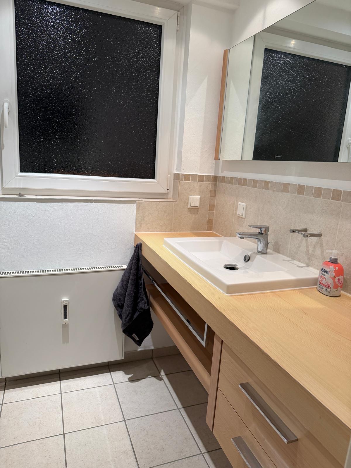 Sauberes Badezimmer Handwerker Unterkunft